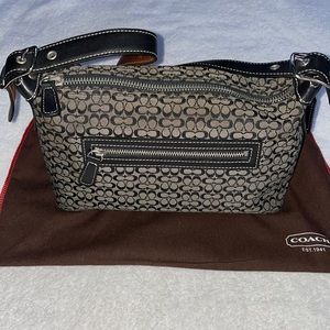 Black Mini Signature Coach Purse